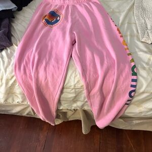 Aviator Nation Pink Sweatpants